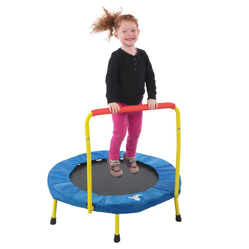 JumpSport SureStep Removable 2-Step Trampoline Safety Ladder - Easy to Attach