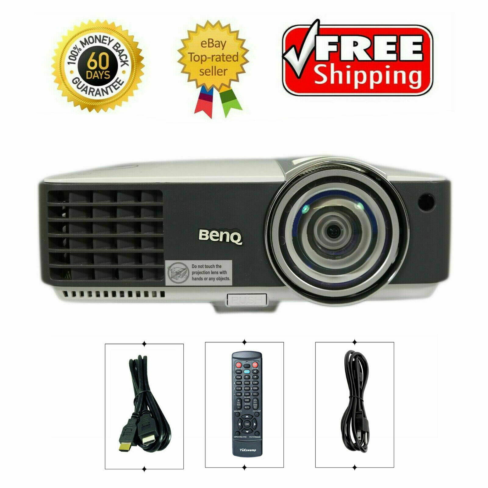 Full HD 1080P LED Smart Home Theater Projector 7000Lumen 3D Video HDMI Dustproof