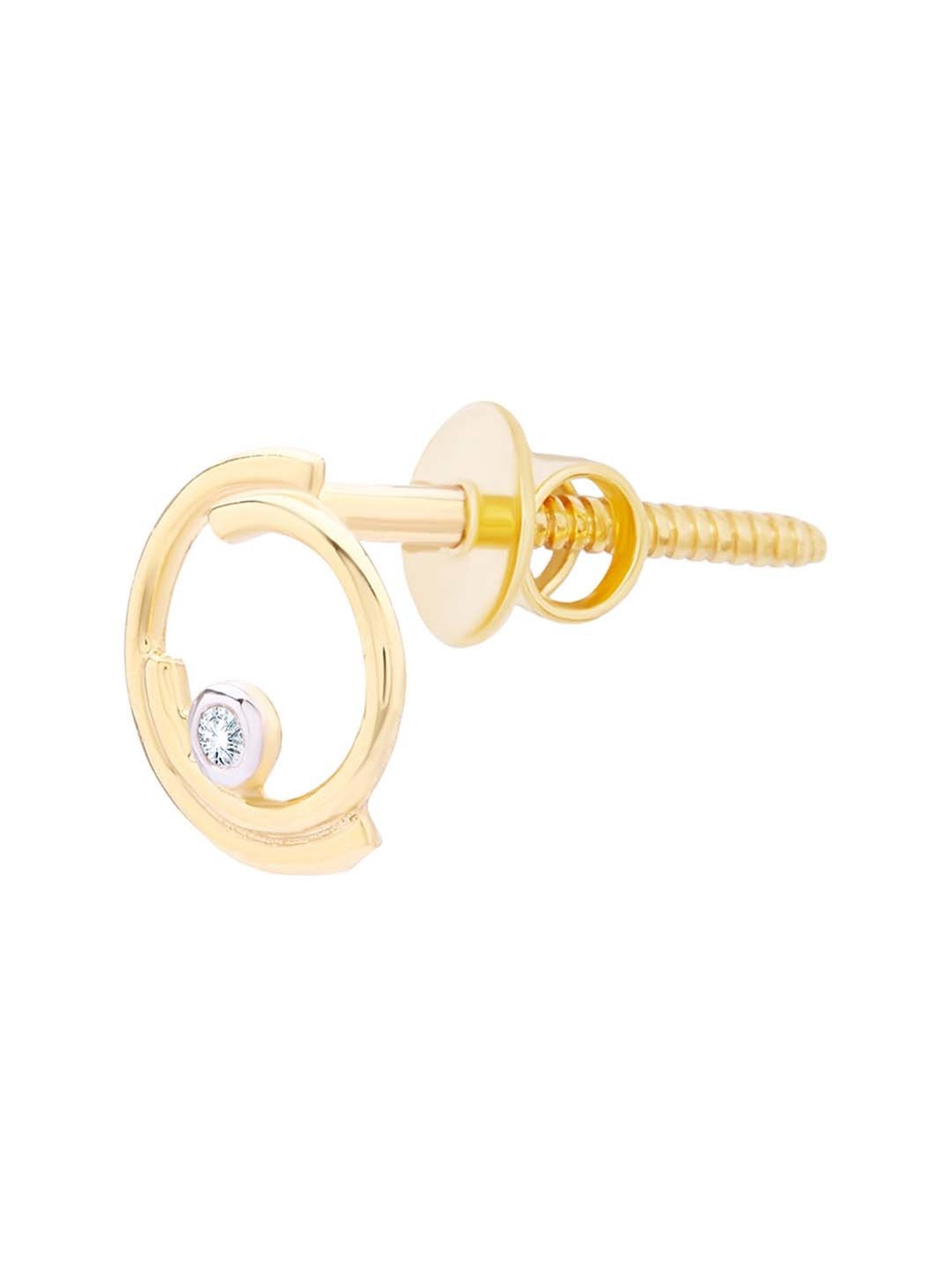 Waman Hari Pethe Jewellers 18k Gold & Diamond Earrings for Women