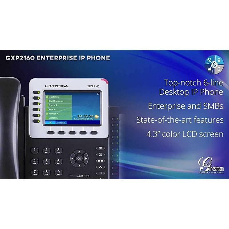 GSGXP2160 Enterprise IP Telephone VoIP Phone and Device