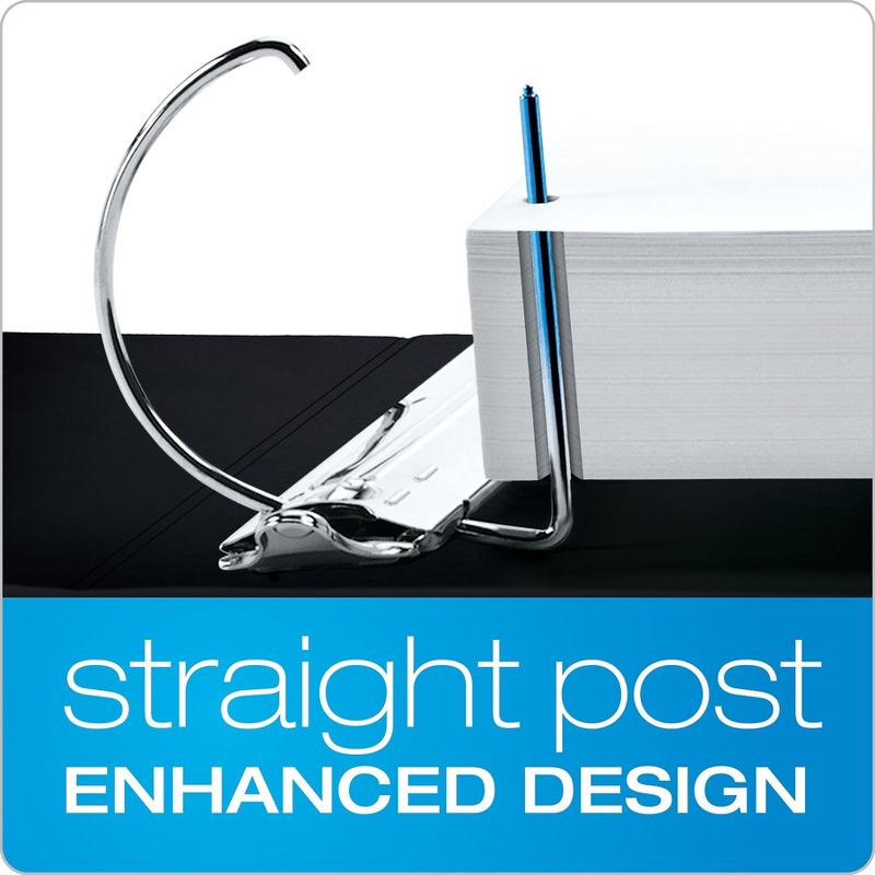 Universal 375 Sheet 1.5" Ring Binder Black