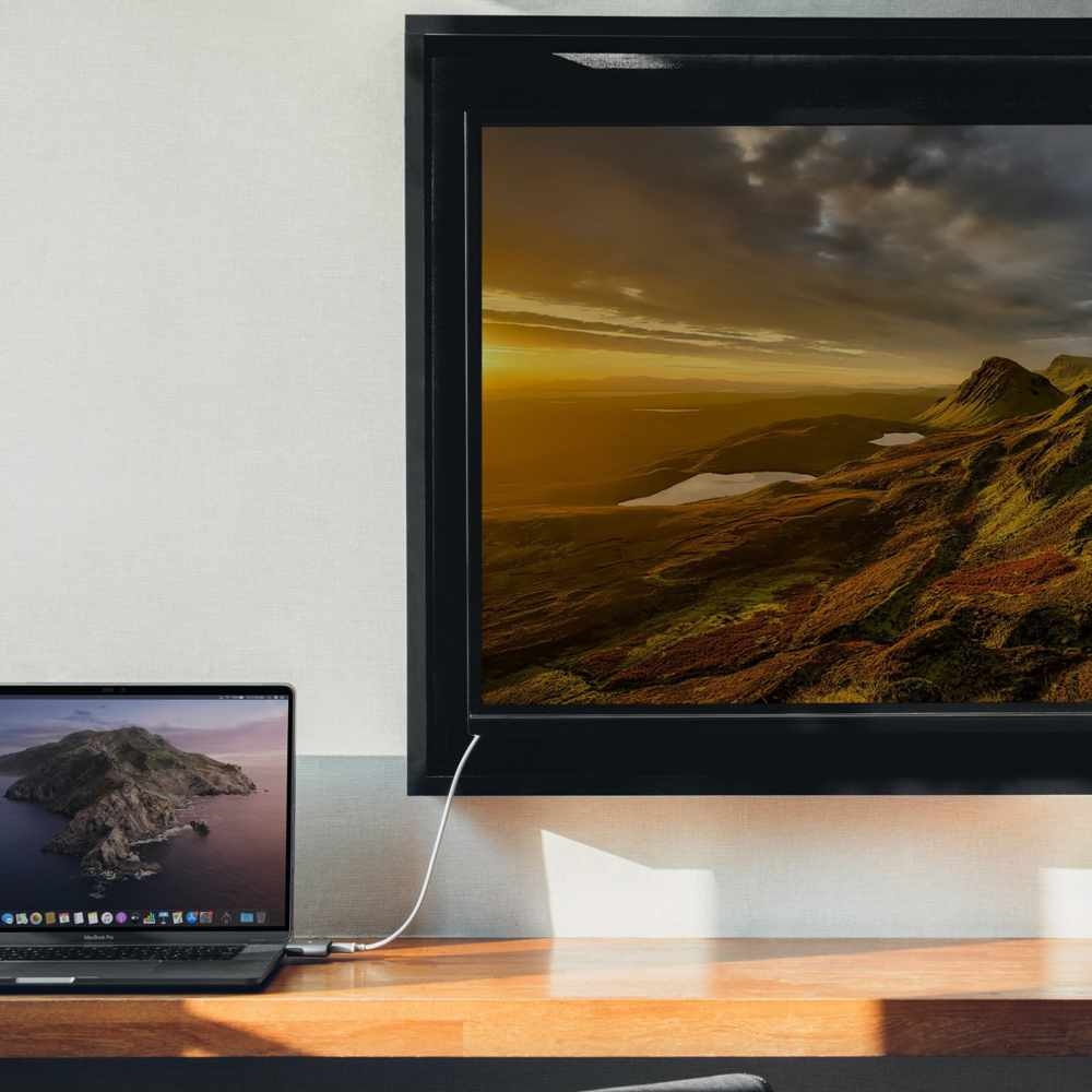 USB-C TO HDMI ADAPTER WITH CHARGING