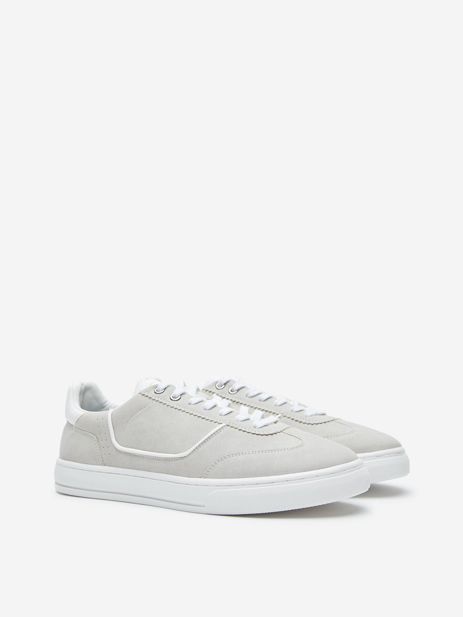 SOLEPLAY by Westside Grey Low-Top Sneakers