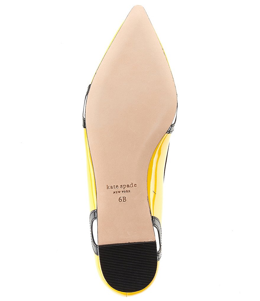 kate spade new york Gogo Taxi Patent Leather Flats