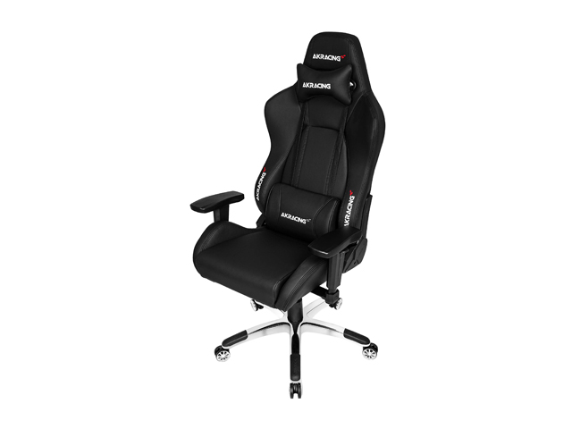 AKRacing Masters Series Premium Gaming Chair, 4D Adjustable Armrests, 180 Degrees Recline - Carbon Black (AK-PREMIUM-CB)