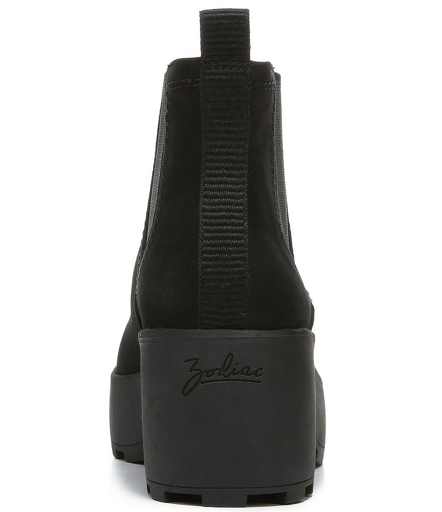 Zodiac Tavi Leather Chelsea Platform Booties