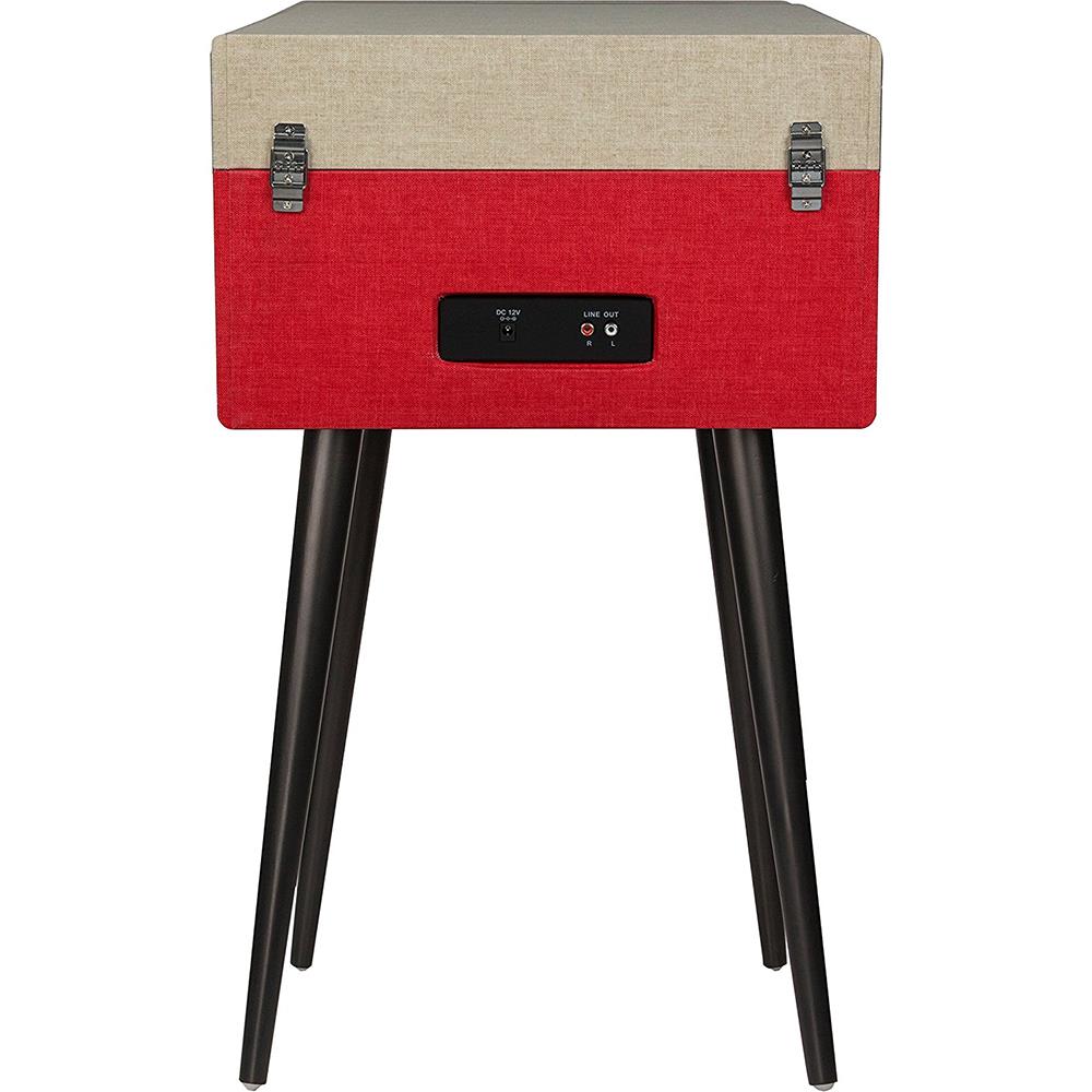 Crosley Dansette Bermuda Bluetooth and Pitch Control Turntable, Red (For Parts)