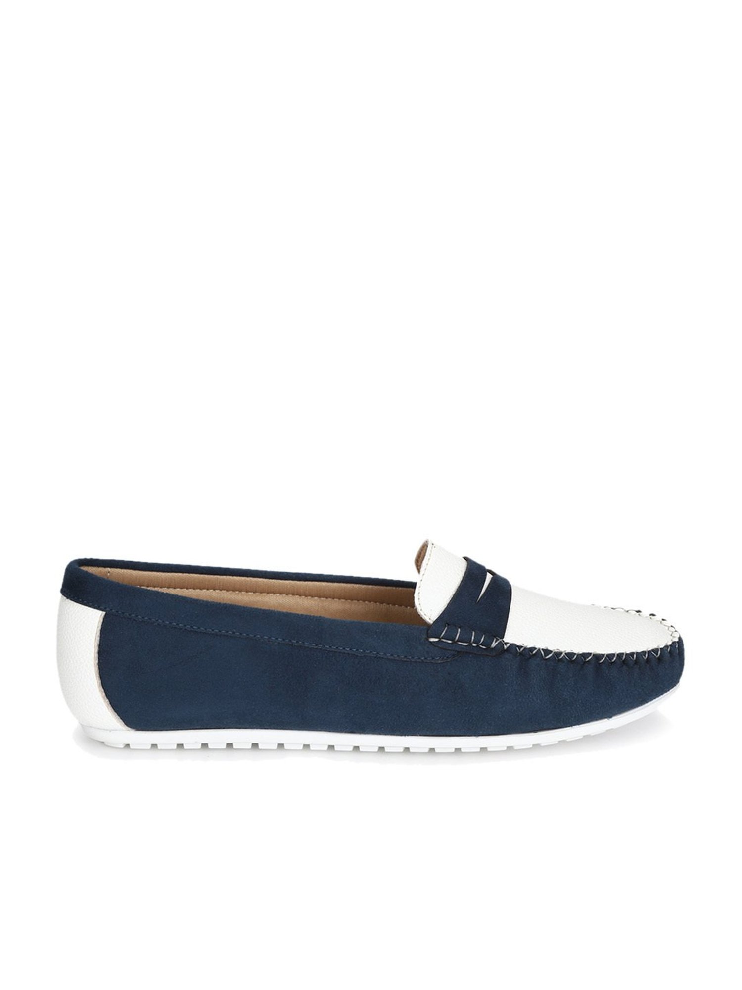 Yoho Women's Navy Casual Loafers