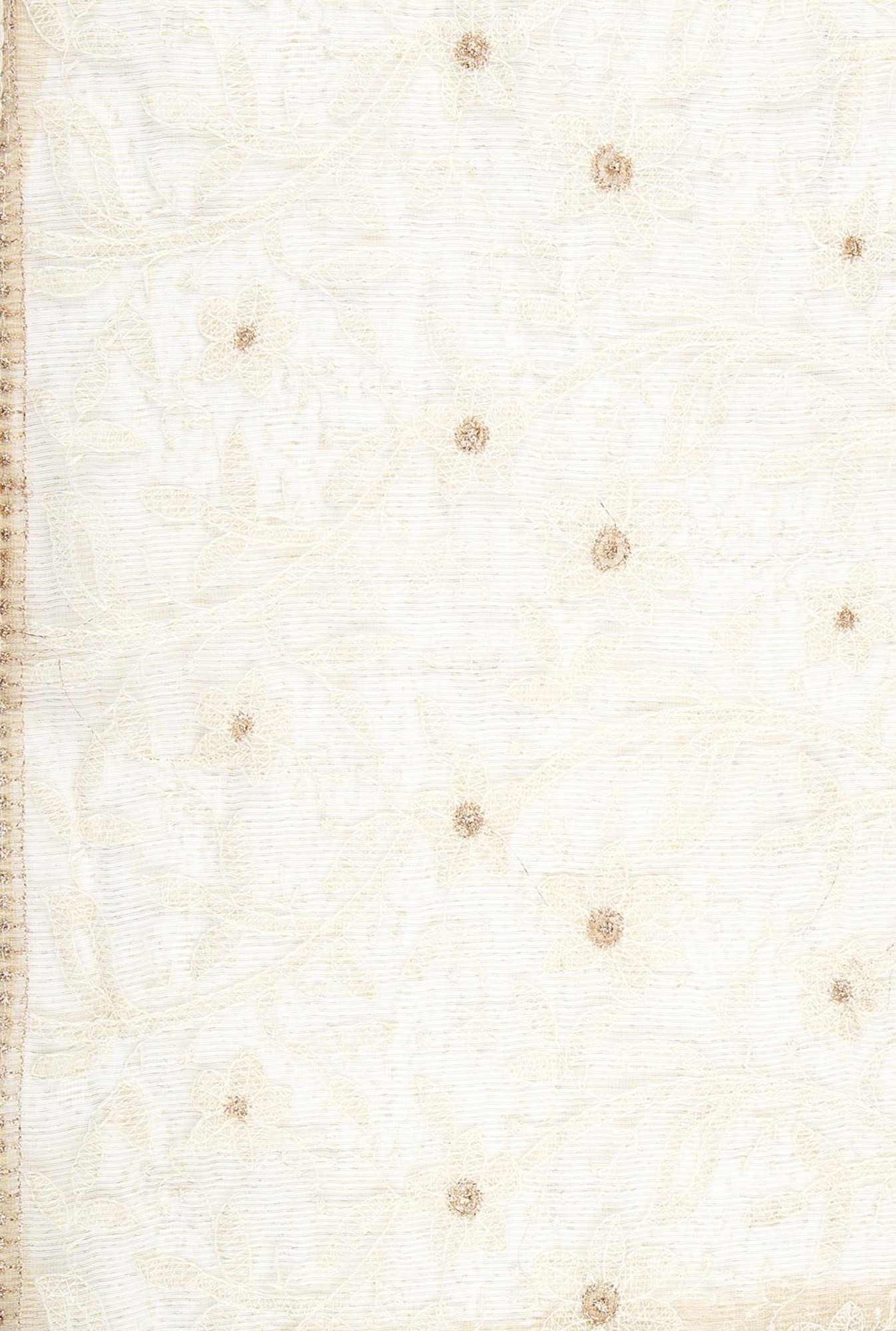 Dupatta Bazaar Ivory Cotton Dupatta