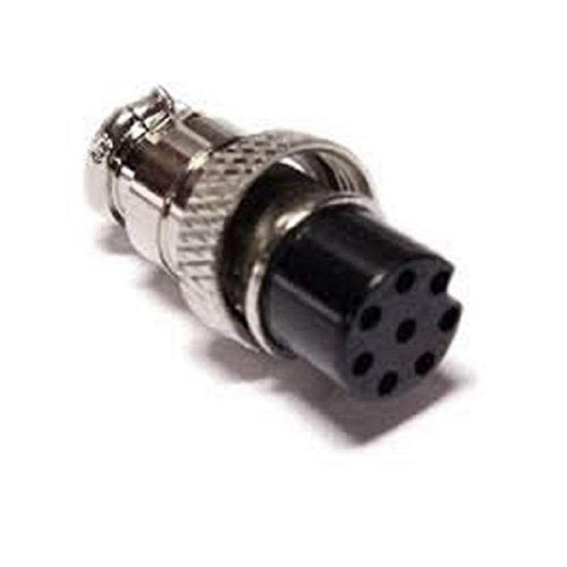 8 Pin CB/Ham Radio Female Microphone Plug
