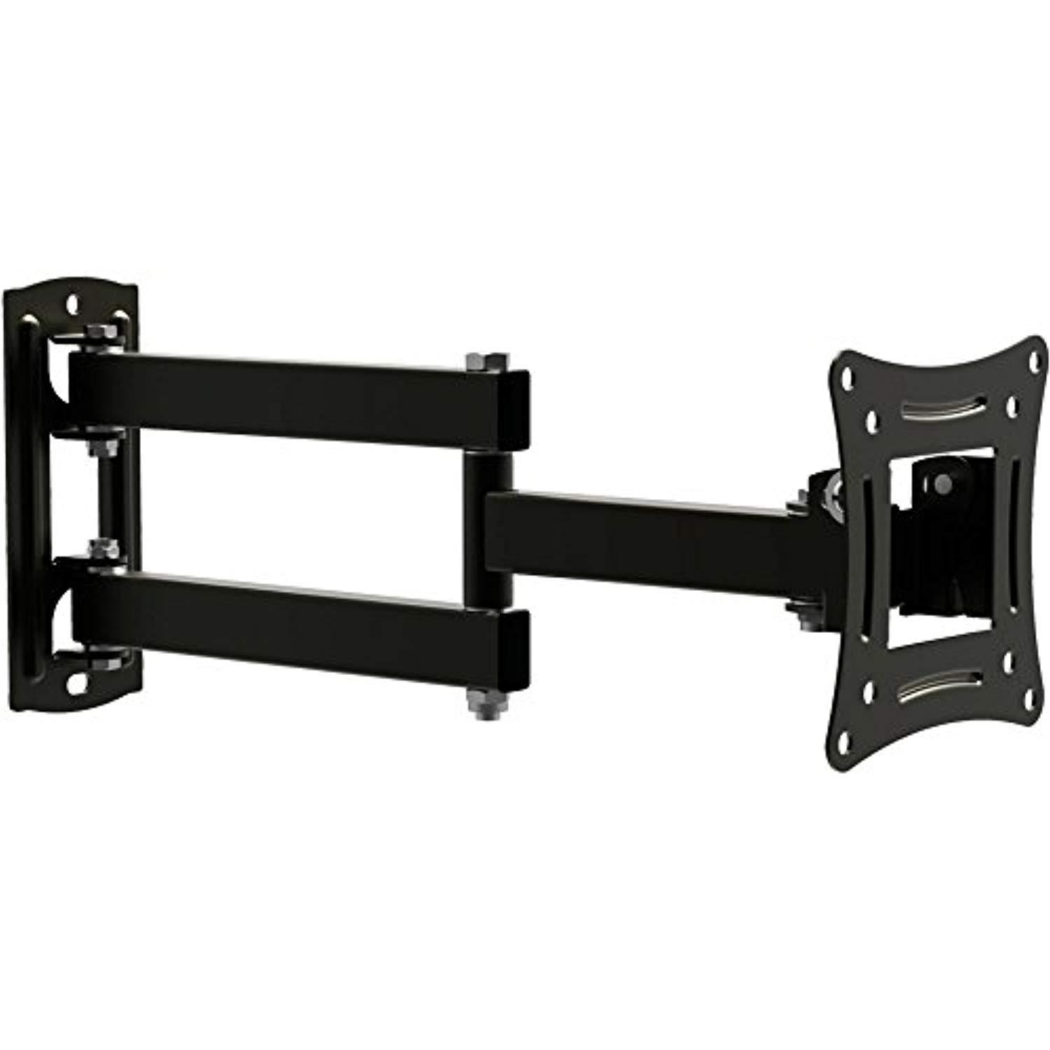 ematic emw2301 tv wall mount kit with hdmi cables for 10"27" tvs upto 44 pounds