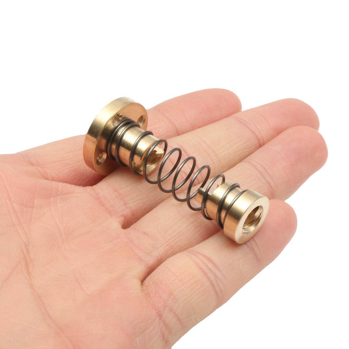 3pcs Geekcreit T8 Anti-Backlash Spring Loaded Nut For 8mm Acme Threaded Rod Lead Screws