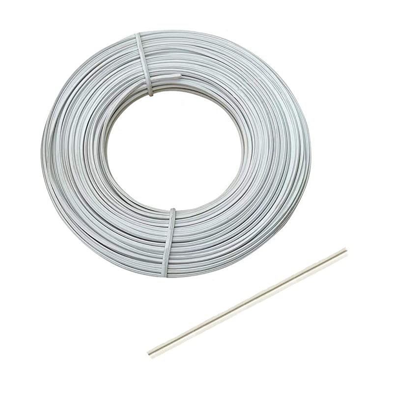 White Twist Ties Bendable Nose Wire Nose Bridge Strip Cable Mask Accessories Supplies 500 pcs