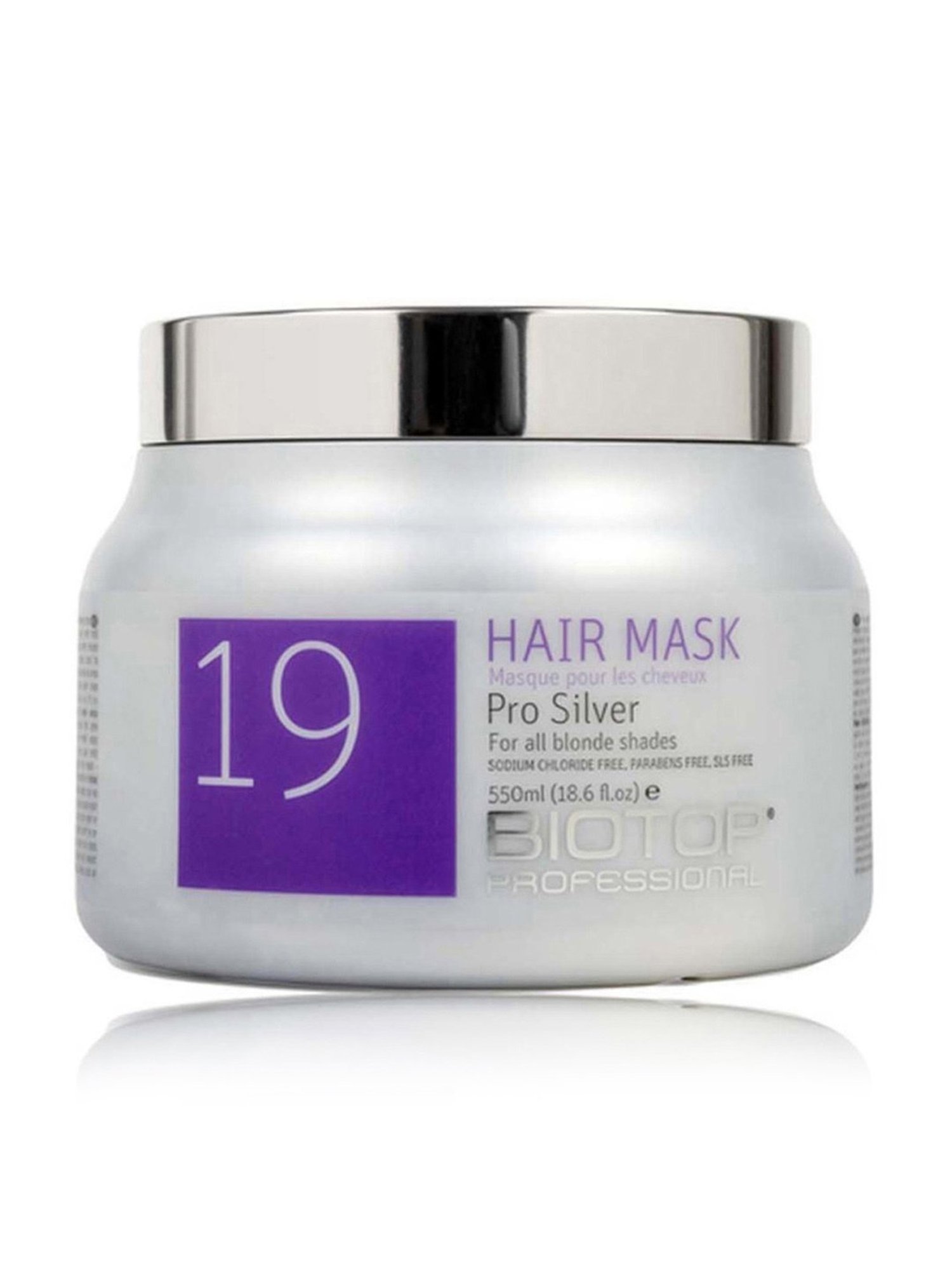 Biotop Professional 19 Pro silver Mask - 550 ml