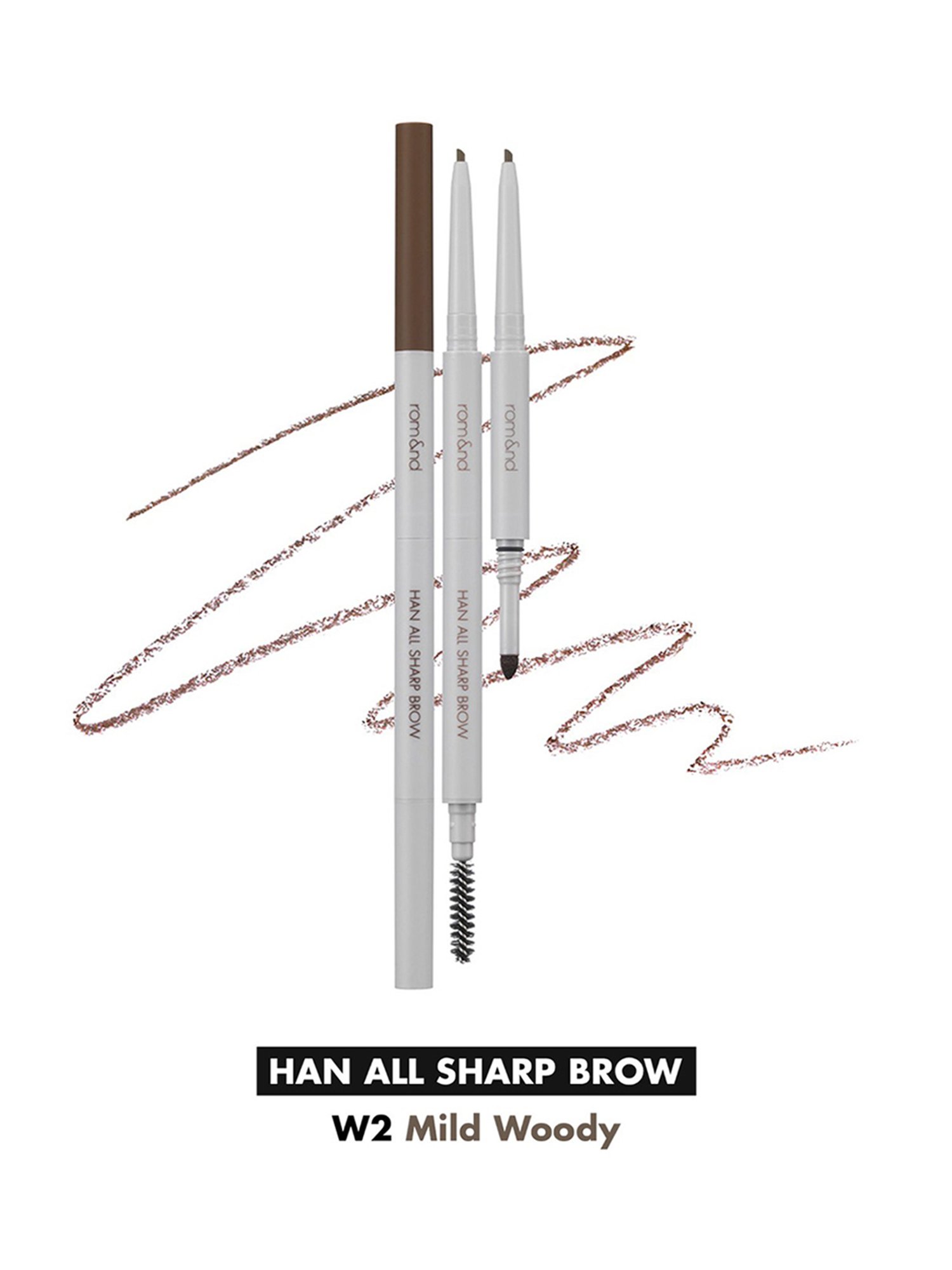 Rom&nd Han All Sharp Brow W2 Mild Woody - 0.24 gm