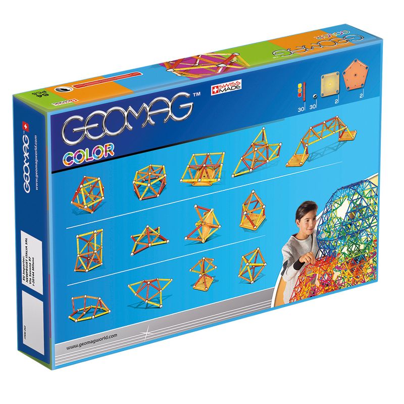 Geomag Color - 64 Piece Magnetic Construction Set