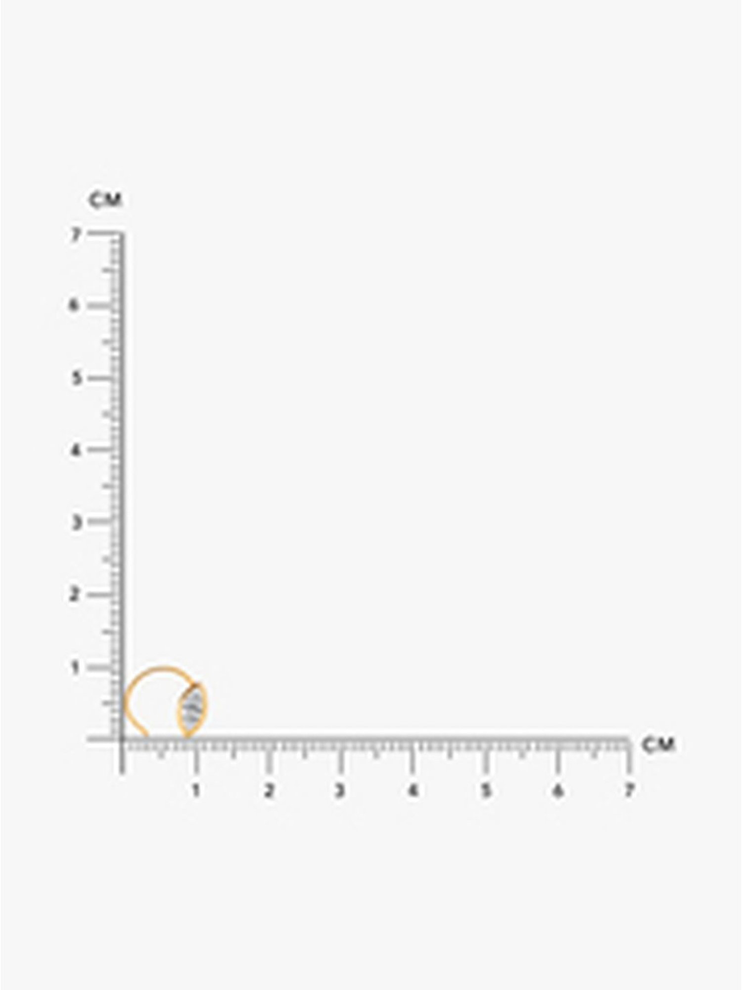 March by FableStreet 18k Gold-Plated 92.5 Sterling Silver Marquise Nosepin for Women