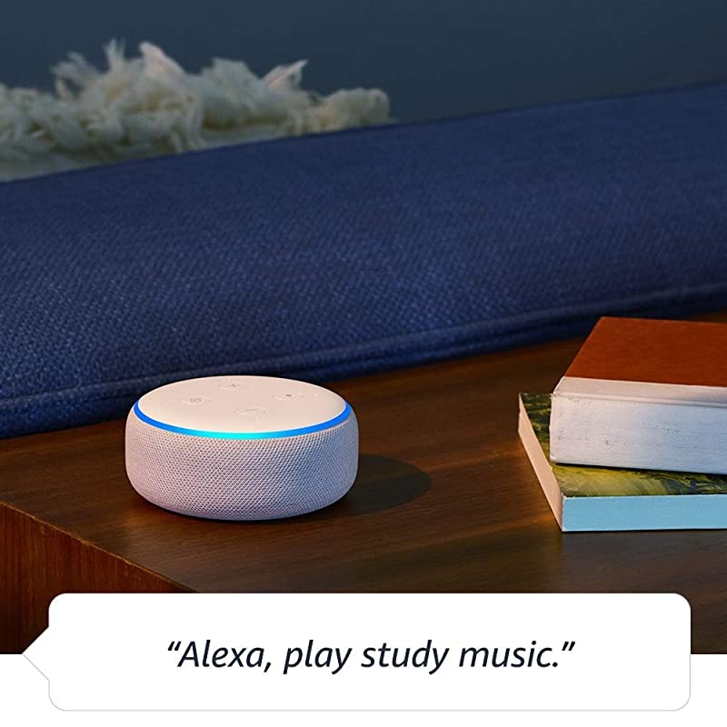 Dot 3rd Gen Smart speaker with Alexa Plum