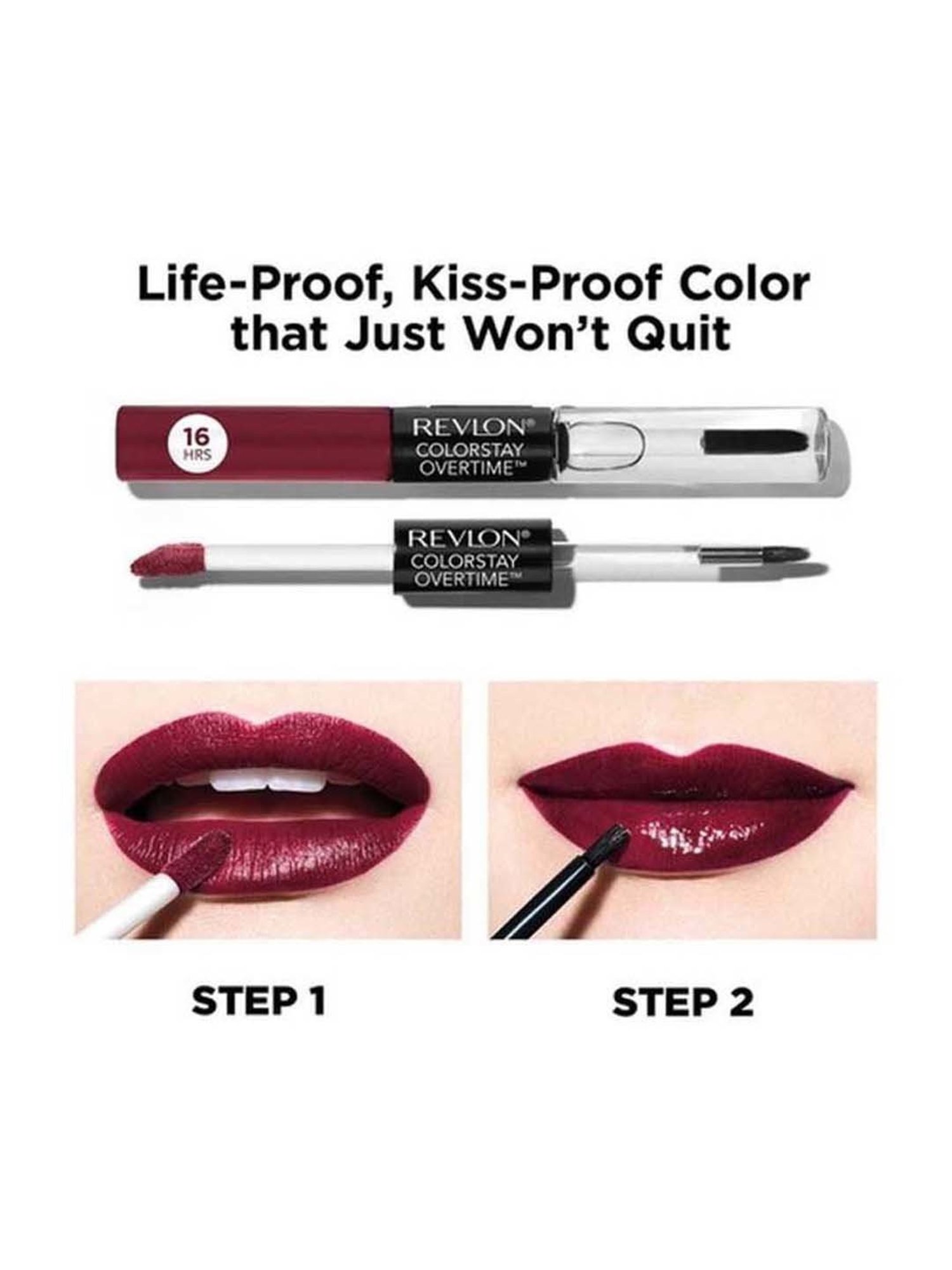 Revlon Colorstay Over Time Lip Color Unending Red - 4 ml