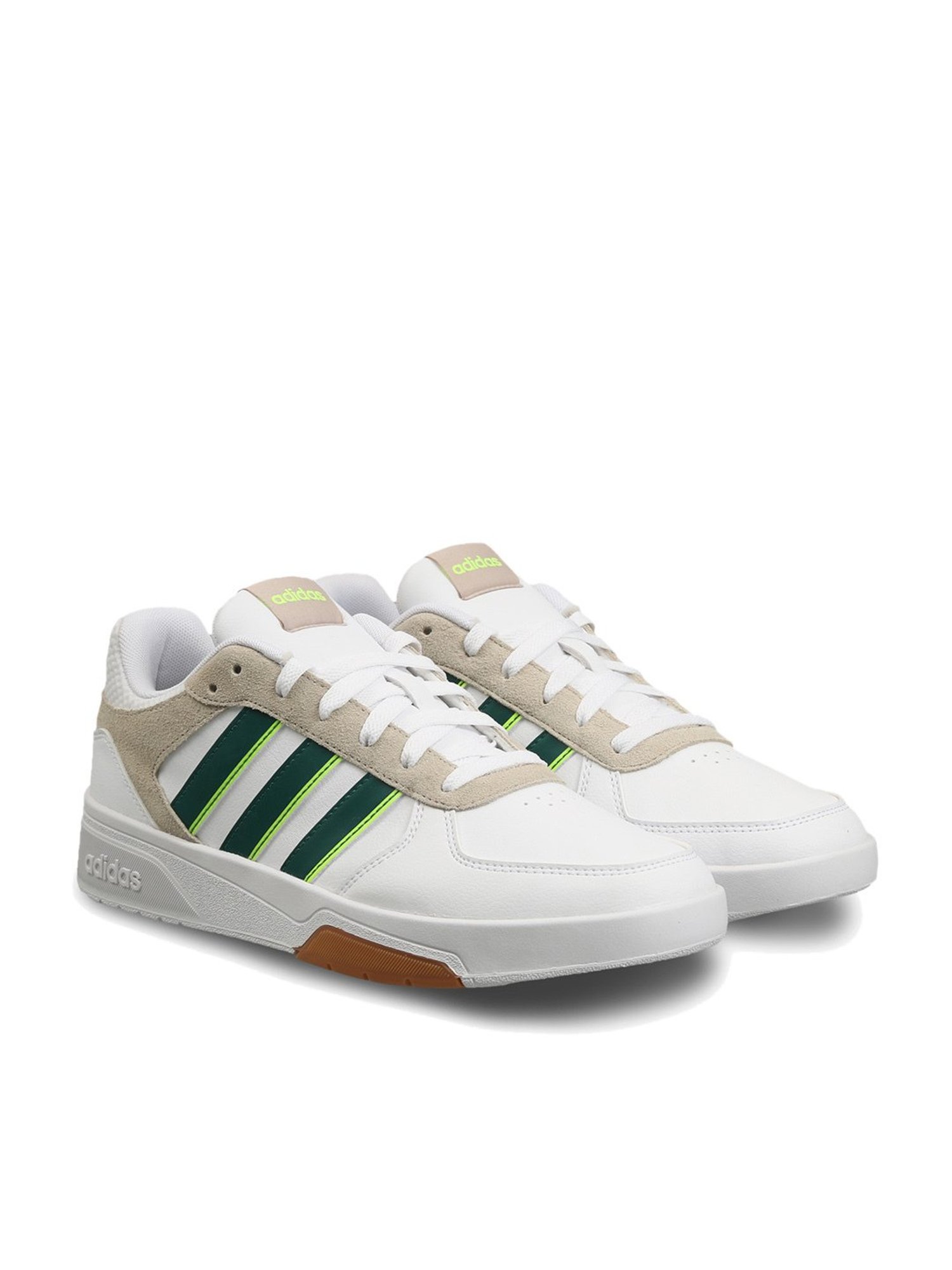 Adidas Men's COURTBEAT White Tennis Shoes