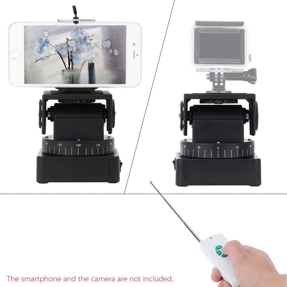 Zifon YT-260 Remote Control Motorized Pan Tilt for Extreme Camera Wifi Camera and Smartphone