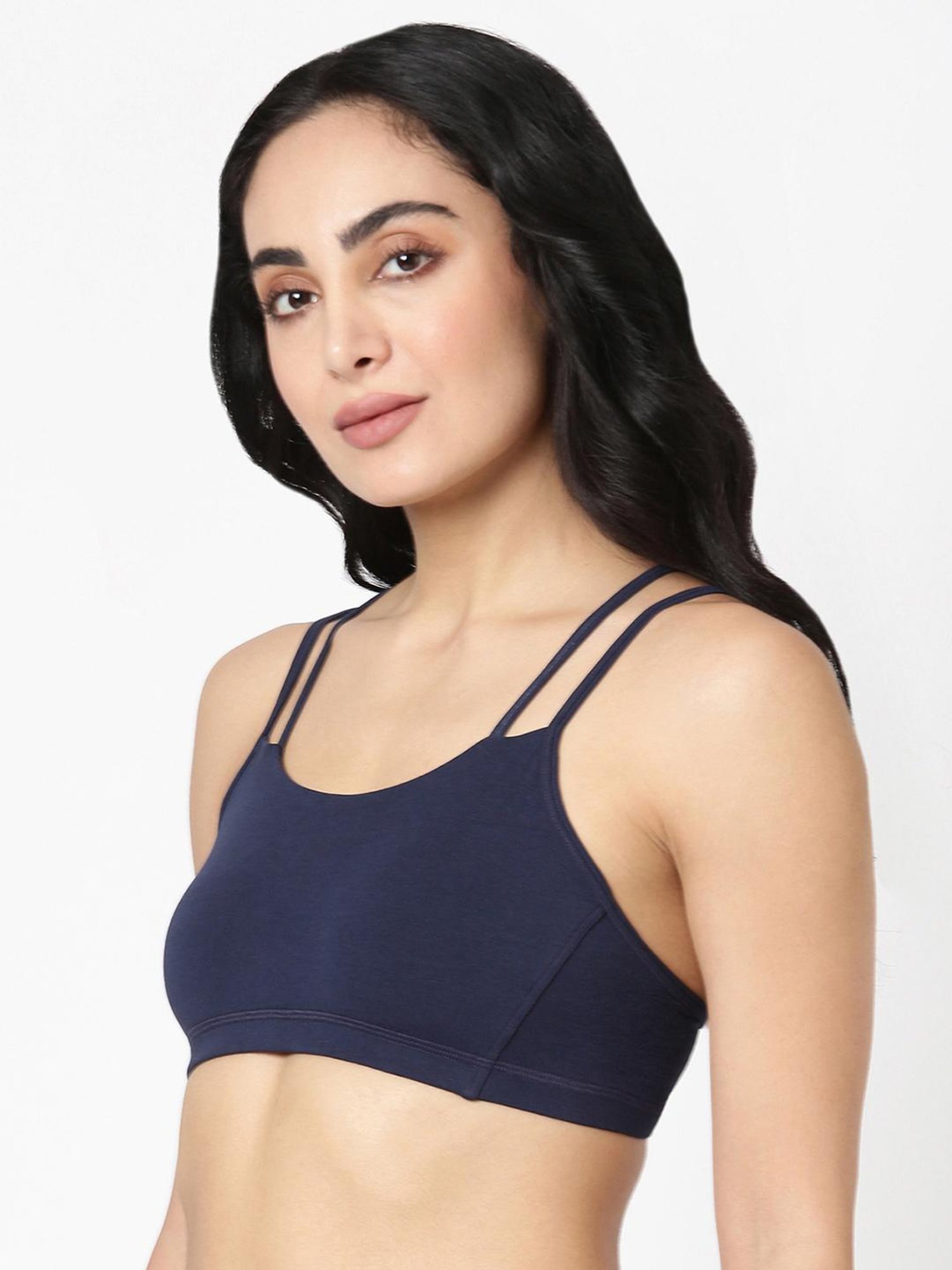 BLOSSOM Navy Full Coverage Beginners Bra