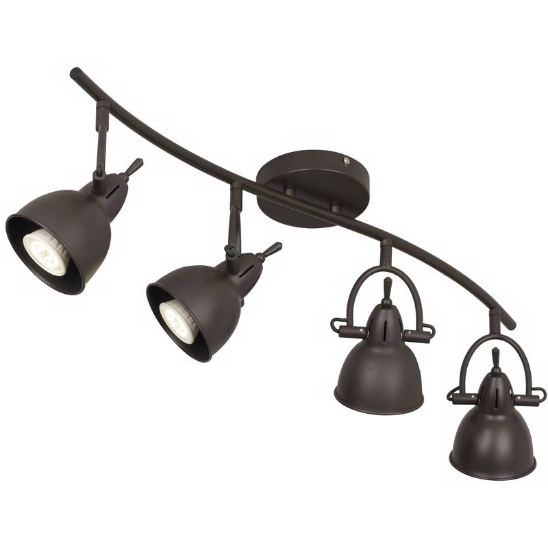 Pro Track&reg; Thorndale Bronze Adjustable LED Track Kit Fixture