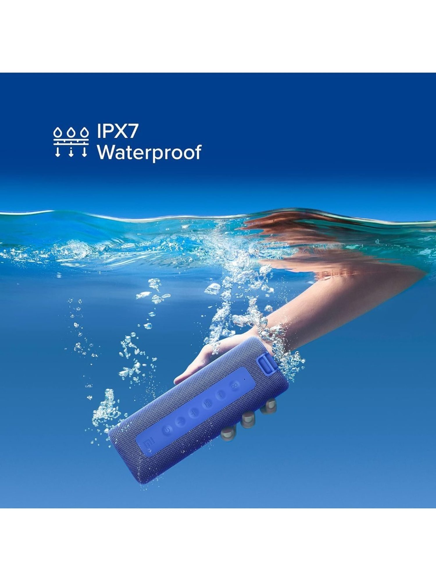 Xiaomi Portable Wireless Bluetooth 16W Hi-Quality Speaker with Upto 13hrs Playback (Blue)