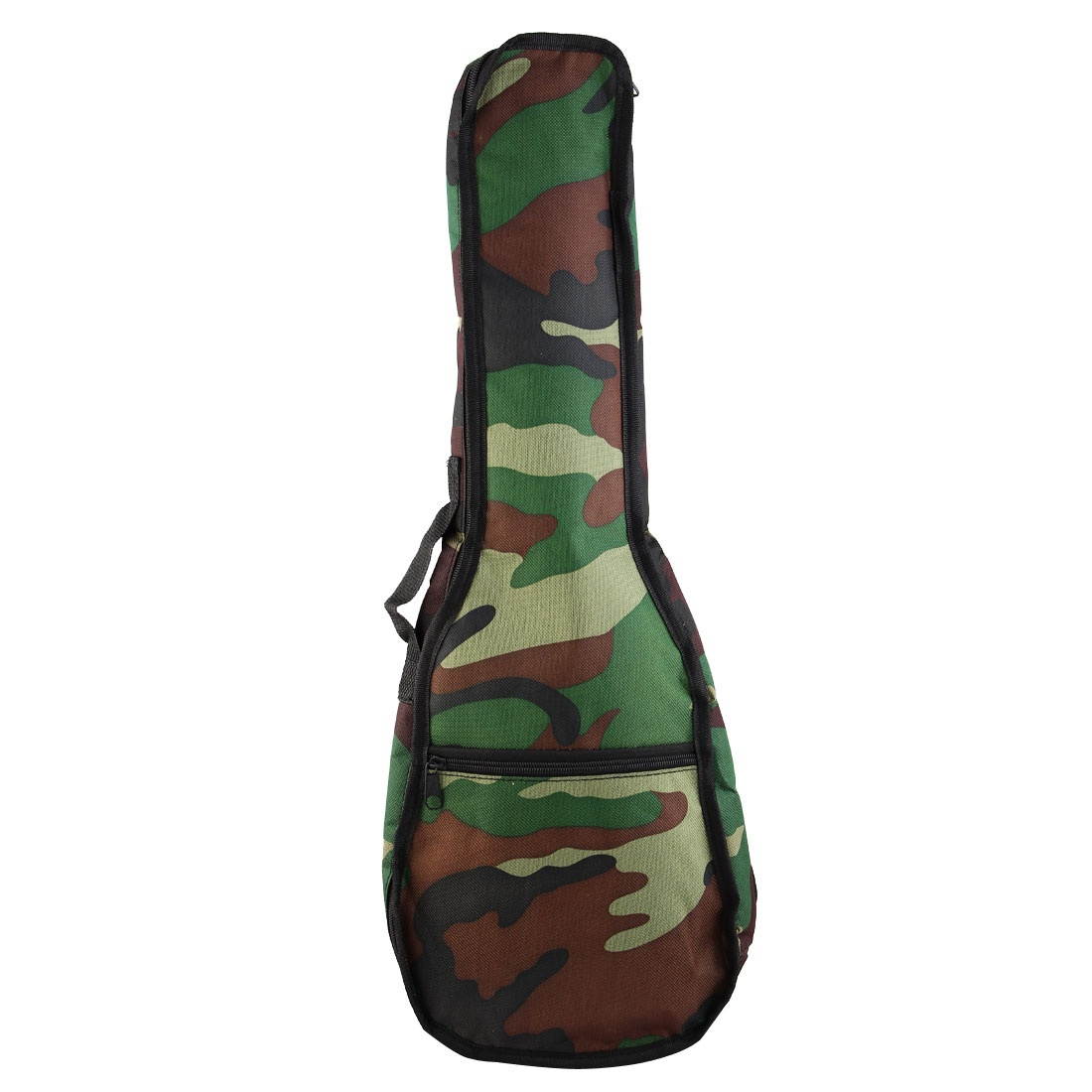 Single Shoulder Backpack Concert Ukulele Soft Case Padded Bag Camouflage Color