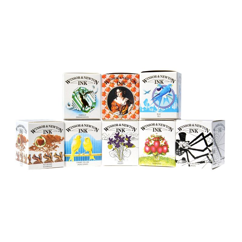 Drawing Ink Pack Henry Collection 8ct - Winsor and Newton