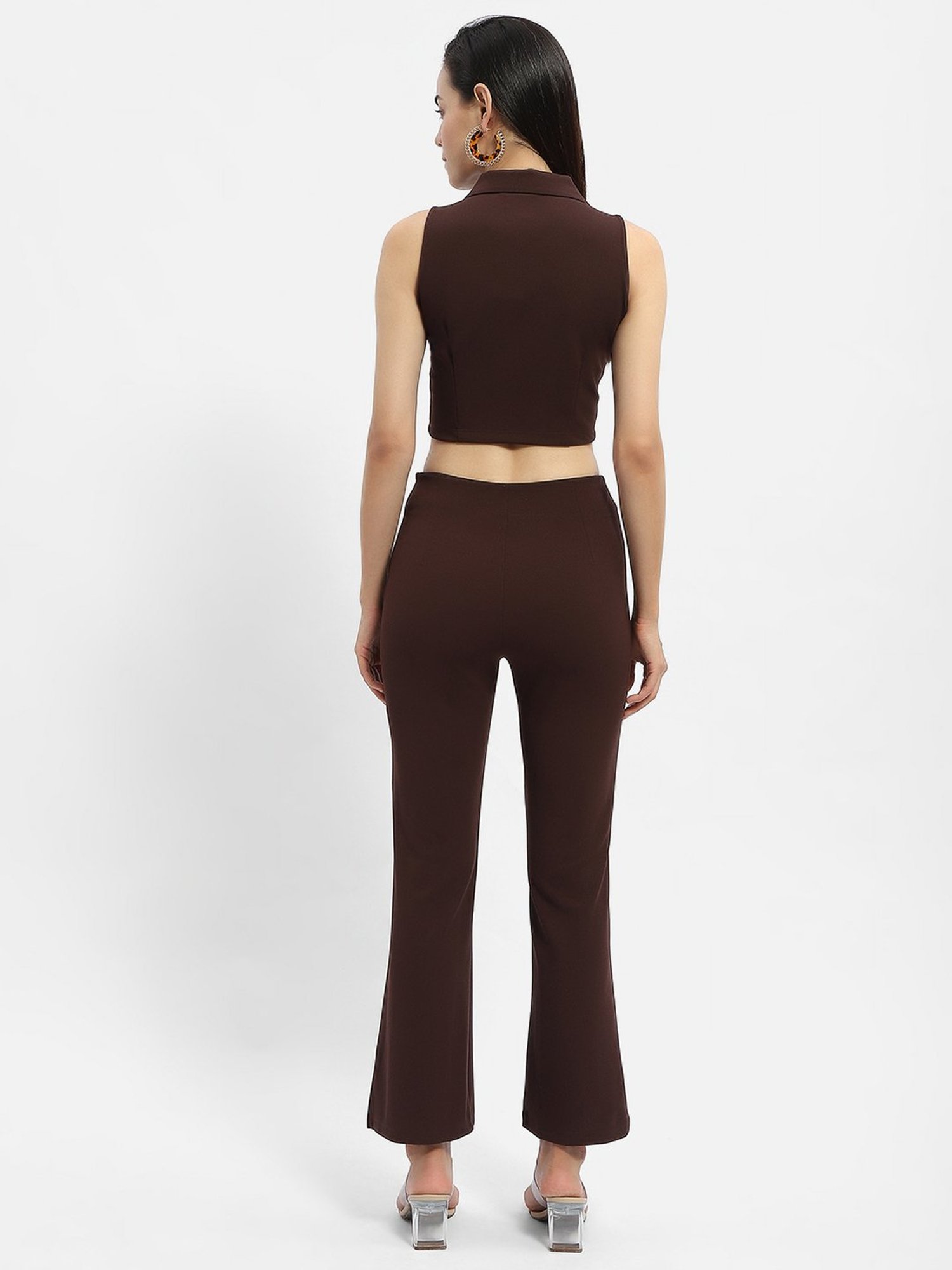 MADAME Brown Maxi Co-Ord Set