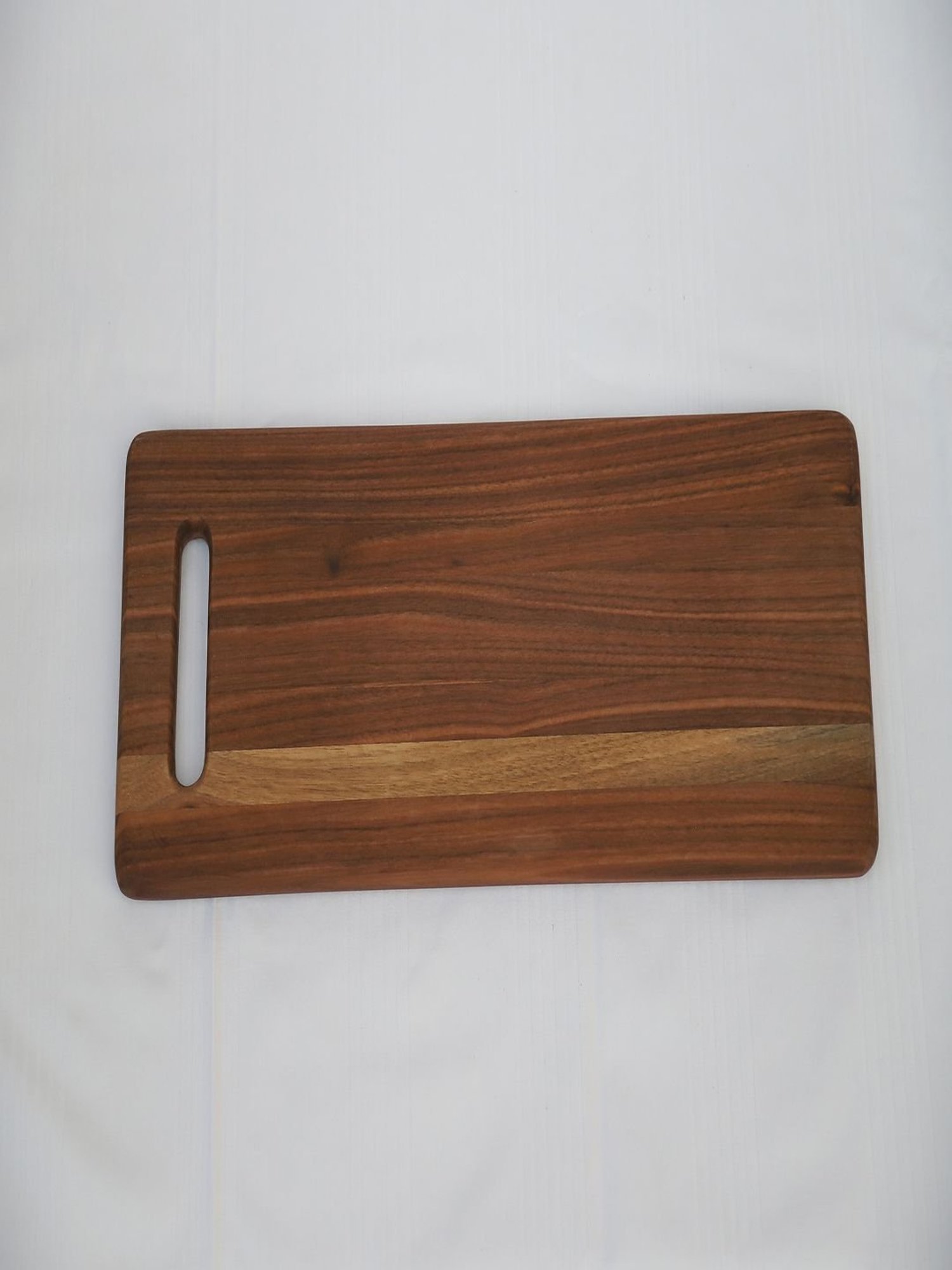 ICRAFT Mauryan Brown Walnut Wood Chopping Board - Set of 1