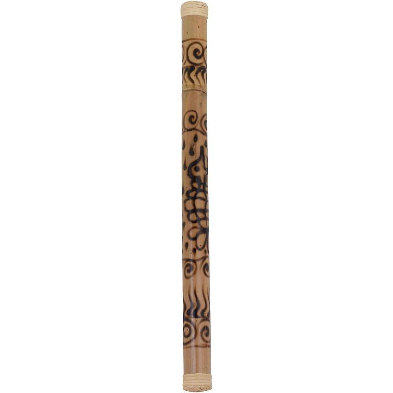 Pearl 32 in. Bamboo Rainstick in Hand-Painted Rhythm Water Finish