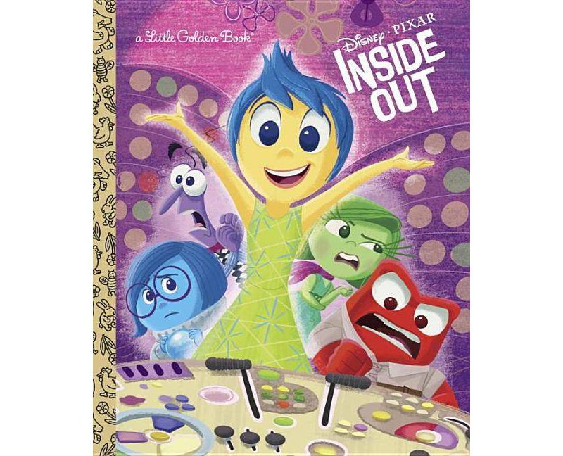Inside Out (Disney/Pixar Inside Out) - (Little Golden Book) (Hardcover) - by RH DISNEY
