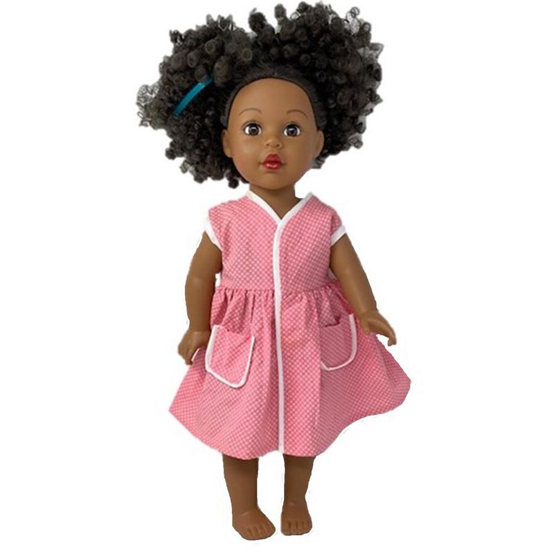 Doll Clothes Superstore Pink Bustle Dress Fits 18 Inch Girl Like Our Generation American Girl My Life Dolls