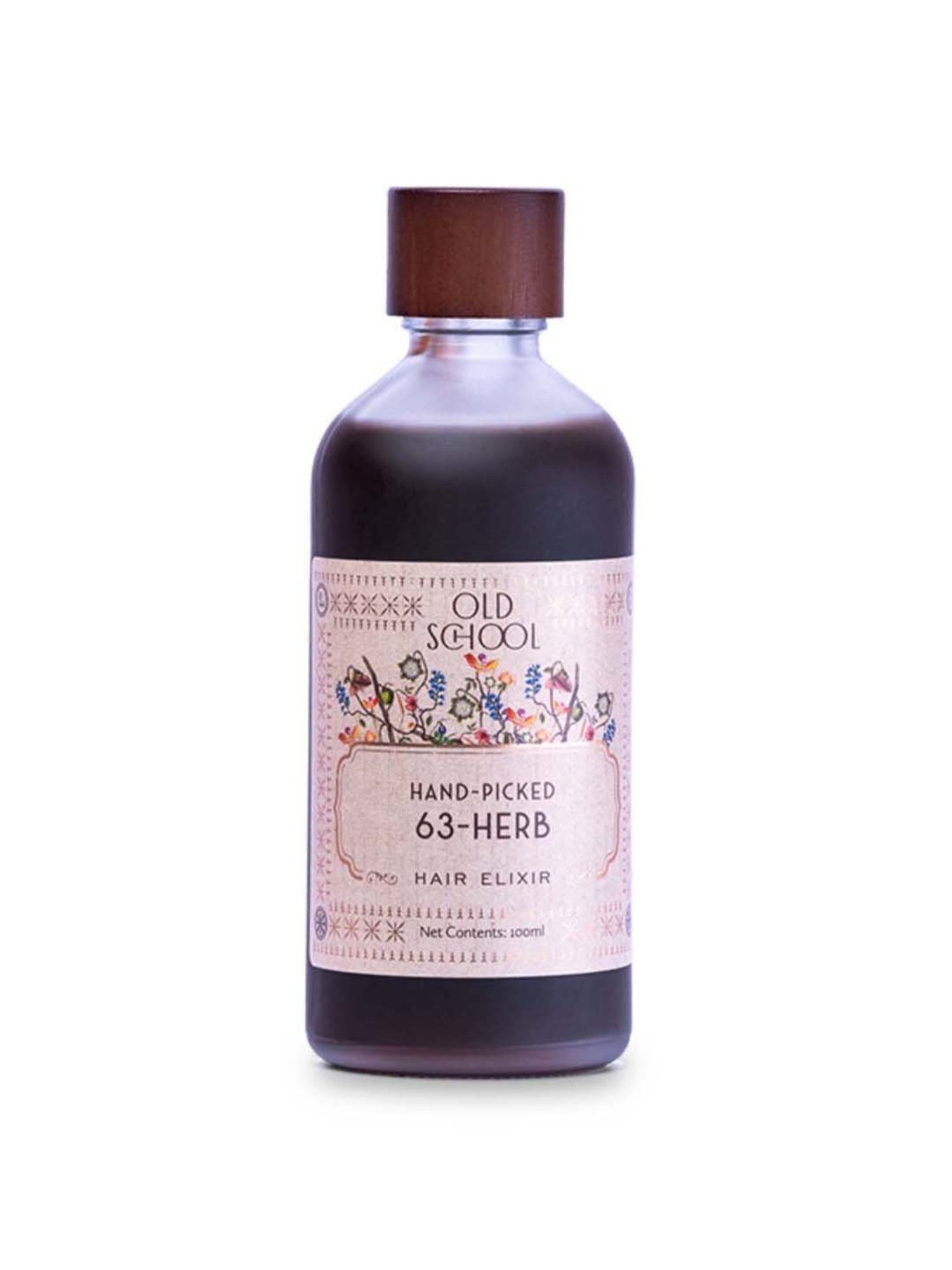 Old School Rituals Hand-Picked 63-Herb Hair Elixir - 100 ml
