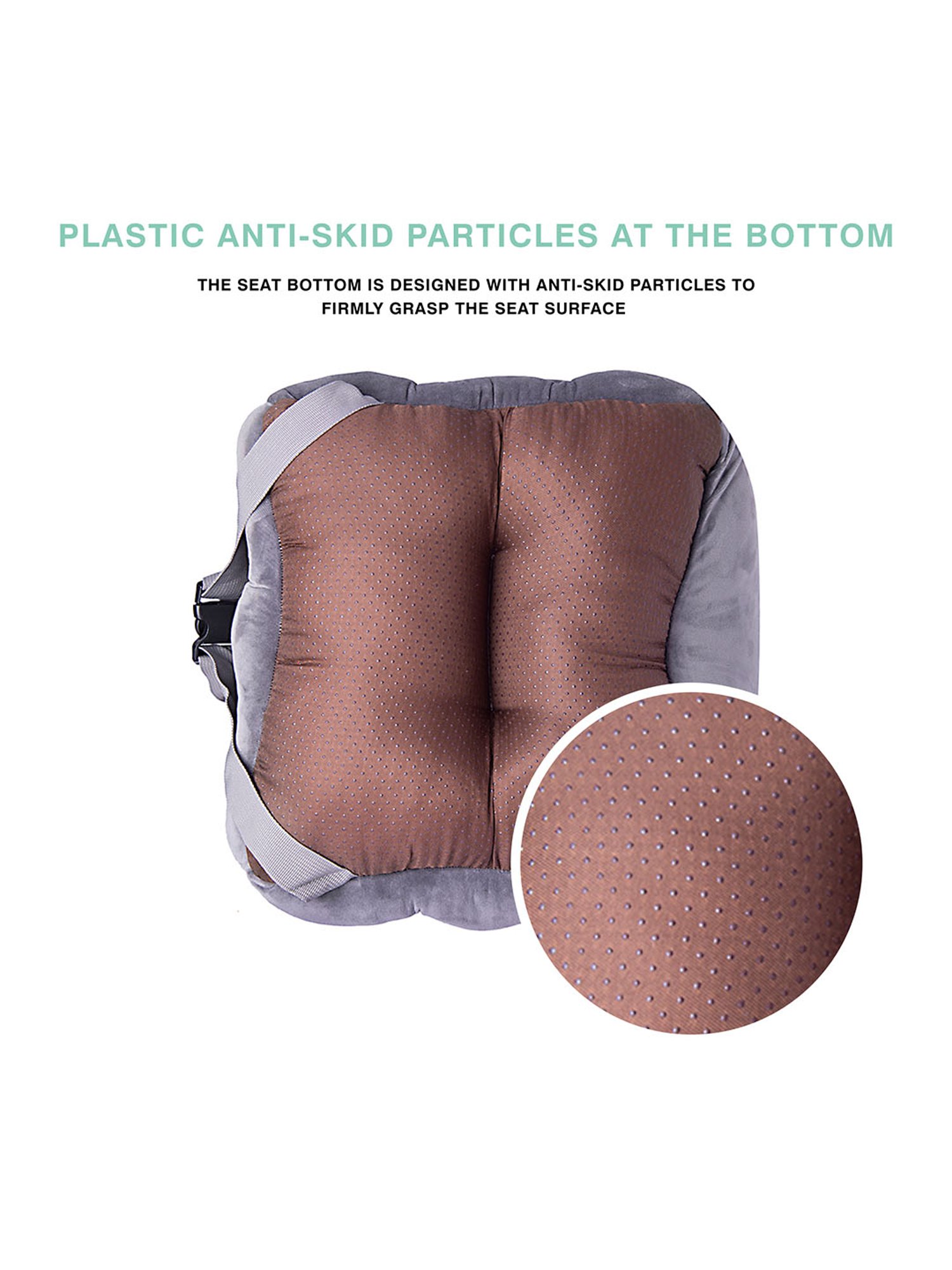 Baby Moo Panda Grey Multifunctional Dining Chair