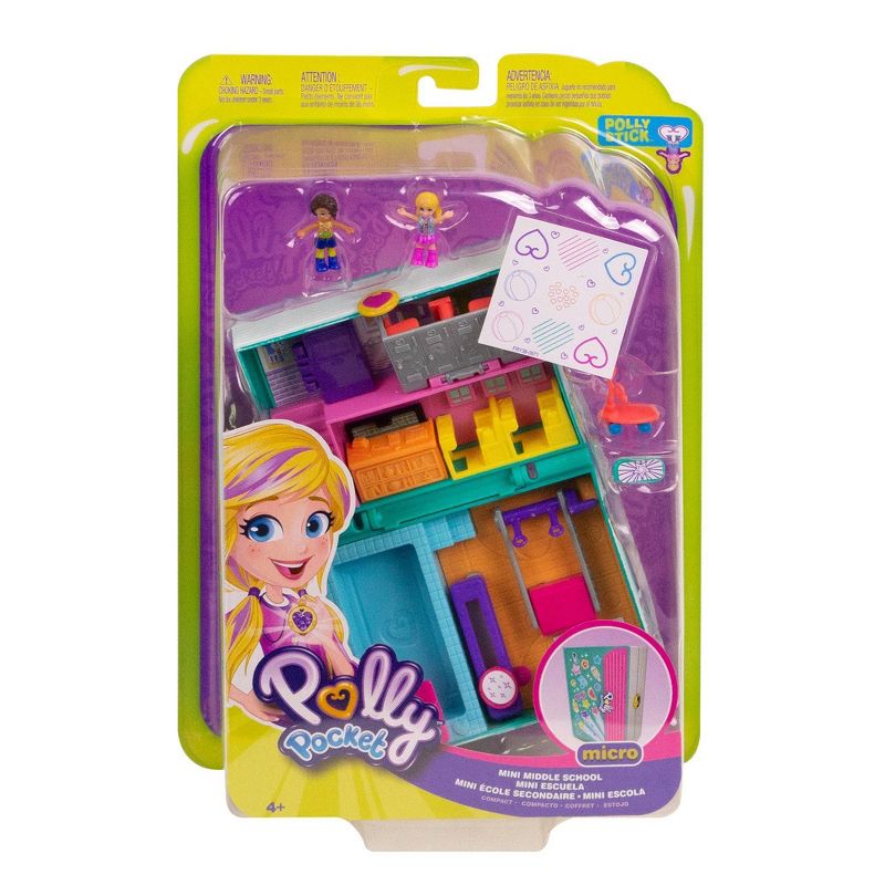Polly Pocket Mini Middle School Playset