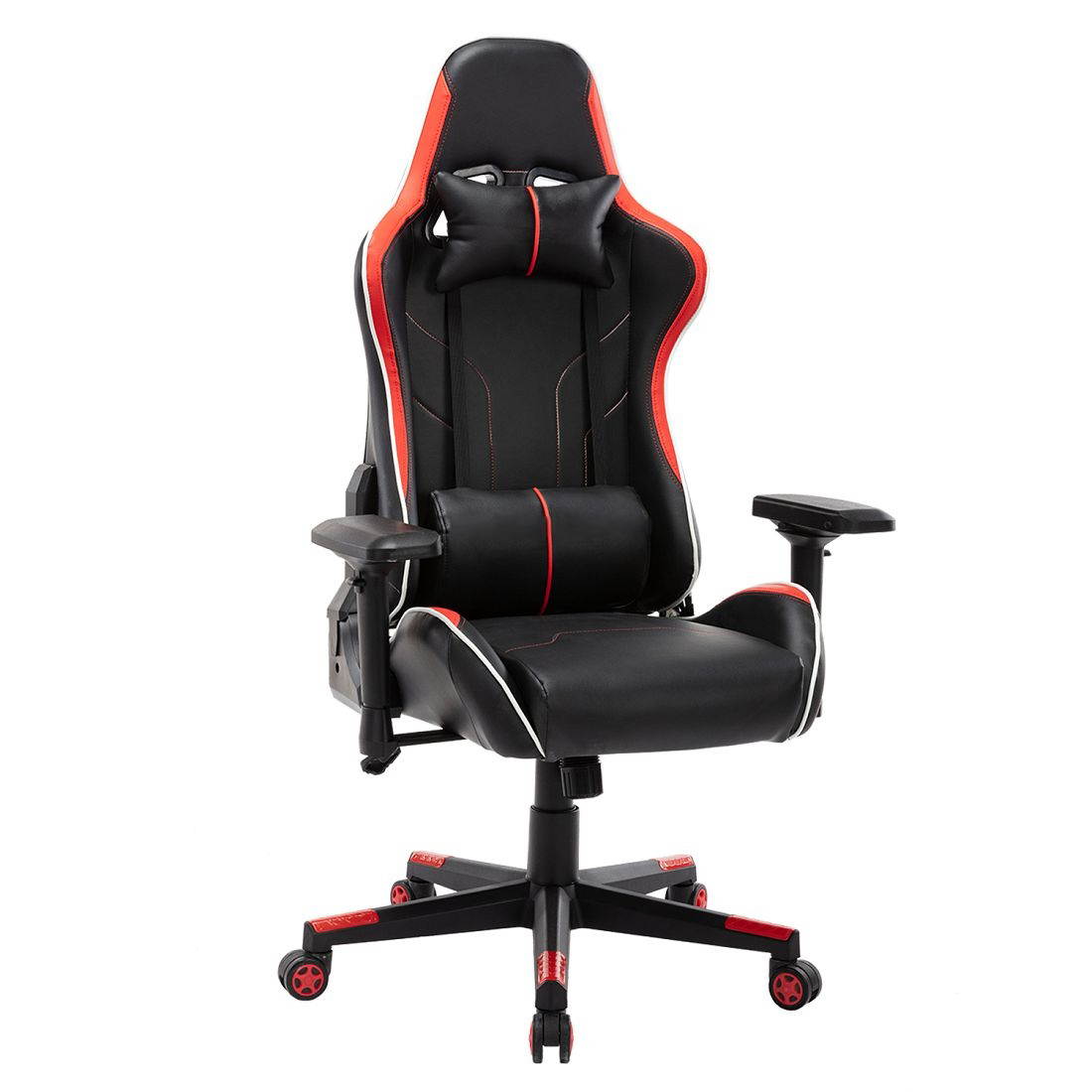 New High Back Swivel Chair Racing Gaming Chair Office Chair With Armrests & Pillows & Casters