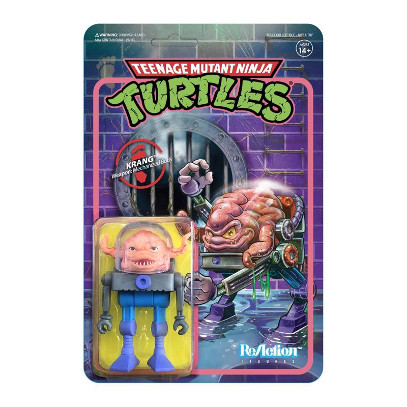 Super 7 ReAction Figure - TMNT - Krang