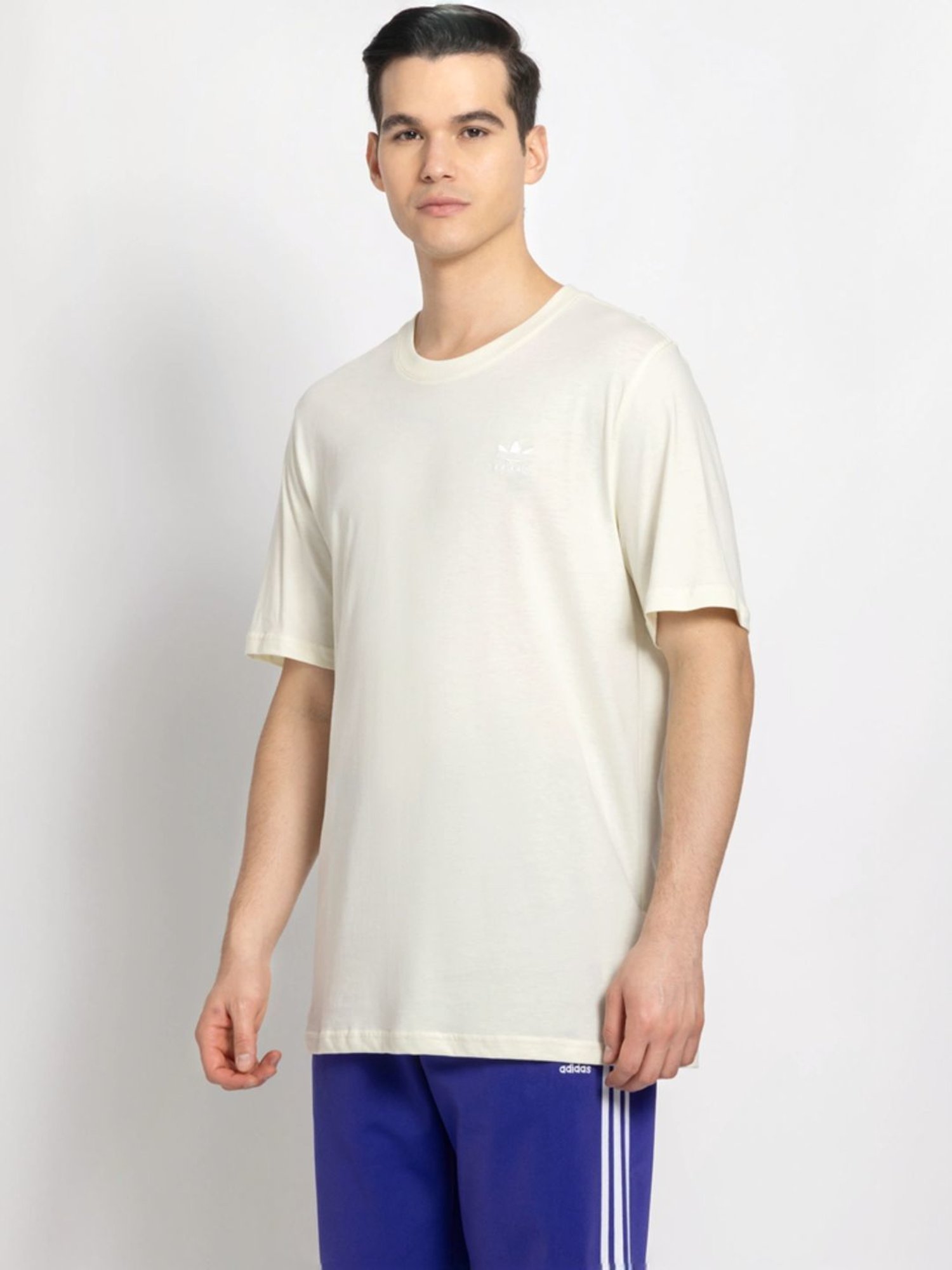 Adidas Originals Ivory Regular Fit T-Shirt