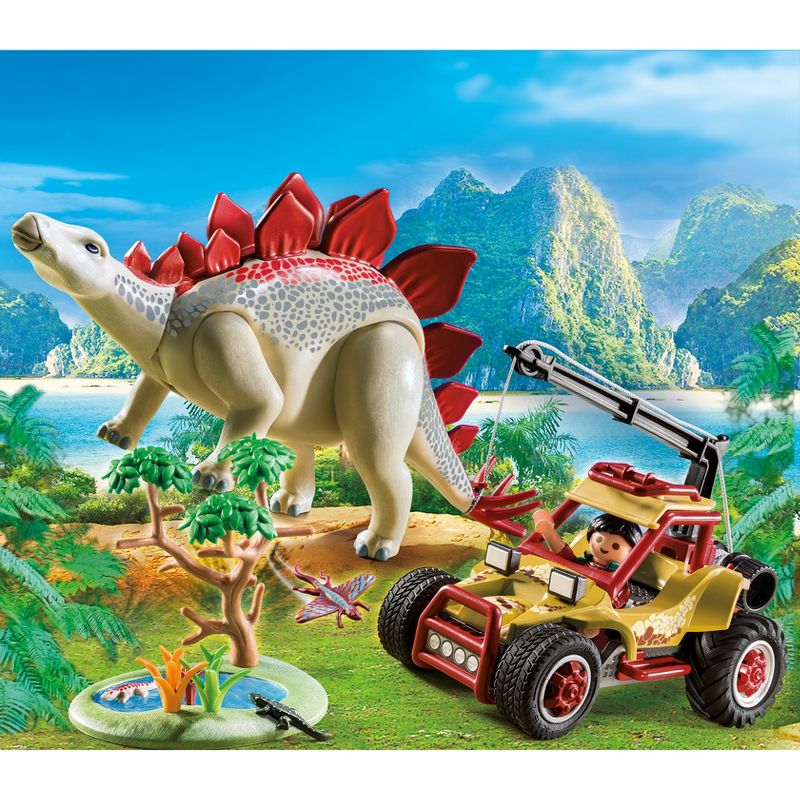 Playmobil Vehicle With Stegosaurus