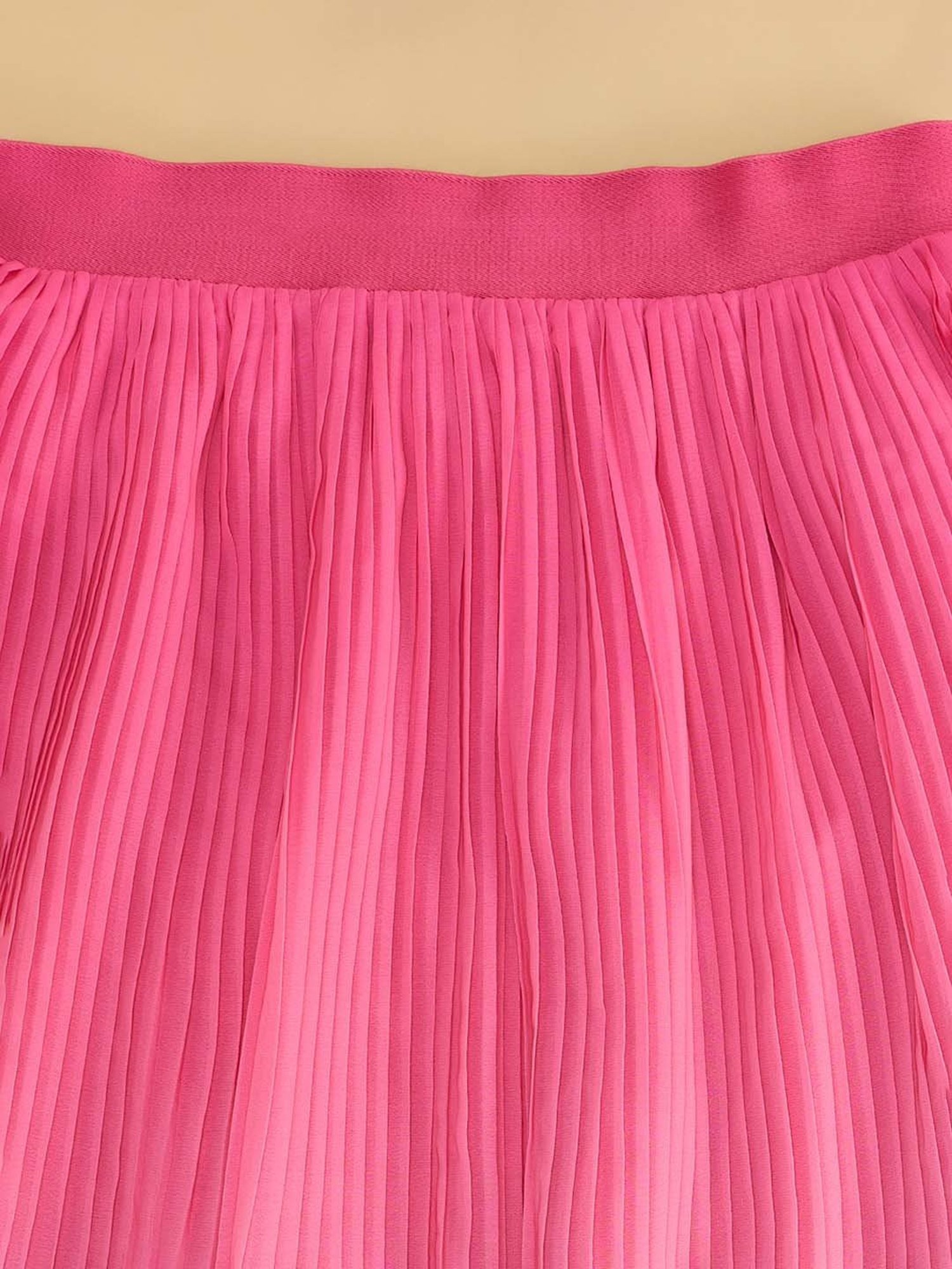 Pantaloons Junior Bubblegum Pink Regular Fit Skirt