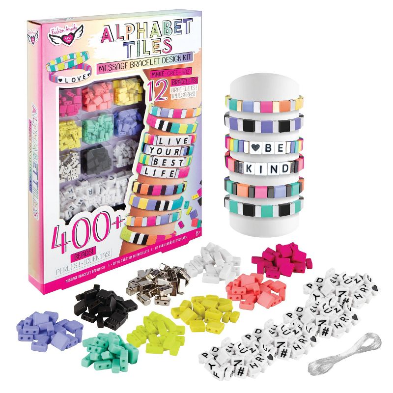 Fashion Angels Alphabet Tiles Bracelet Design Kit