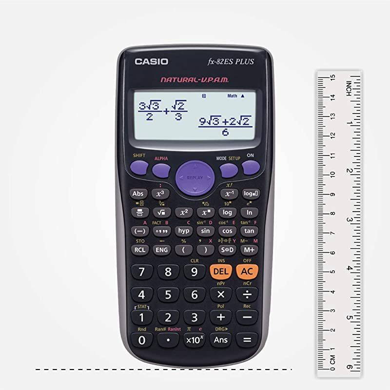 Fx82es Fx82es Plus Bk Display Scientific Calculations Calculator with 252 Functions