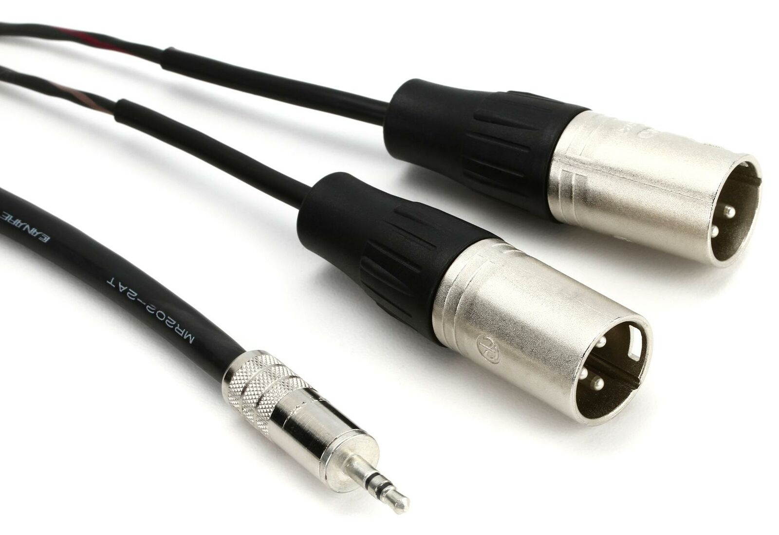 Pro Co IPMB2XM-10 3.5mm TRS Male to Dual XLR Male Insert Cable - 10