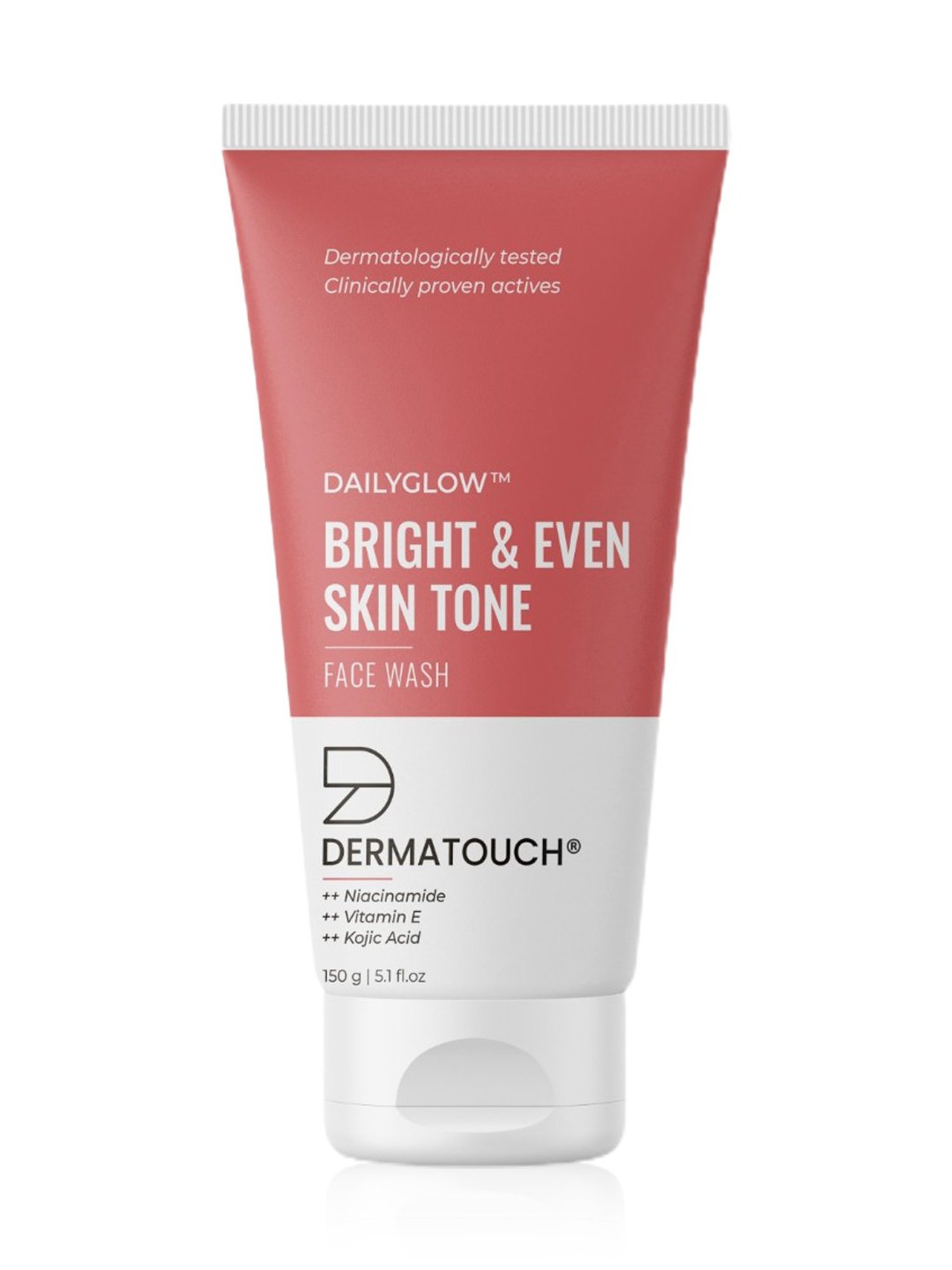 DERMATOUCH Bright & Even Skin Tone Face Wash - 150 gm