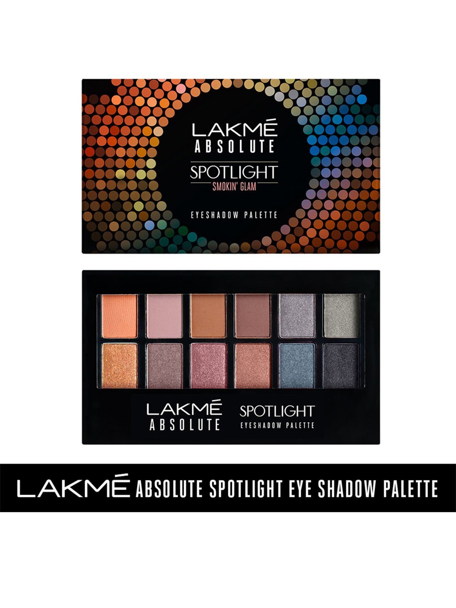 Lakme Absolute Spotlight Eye Shadow Palette Stilettos - 12 gm