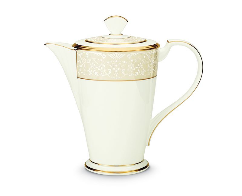 Noritake Rochester Platinum Coffee Server