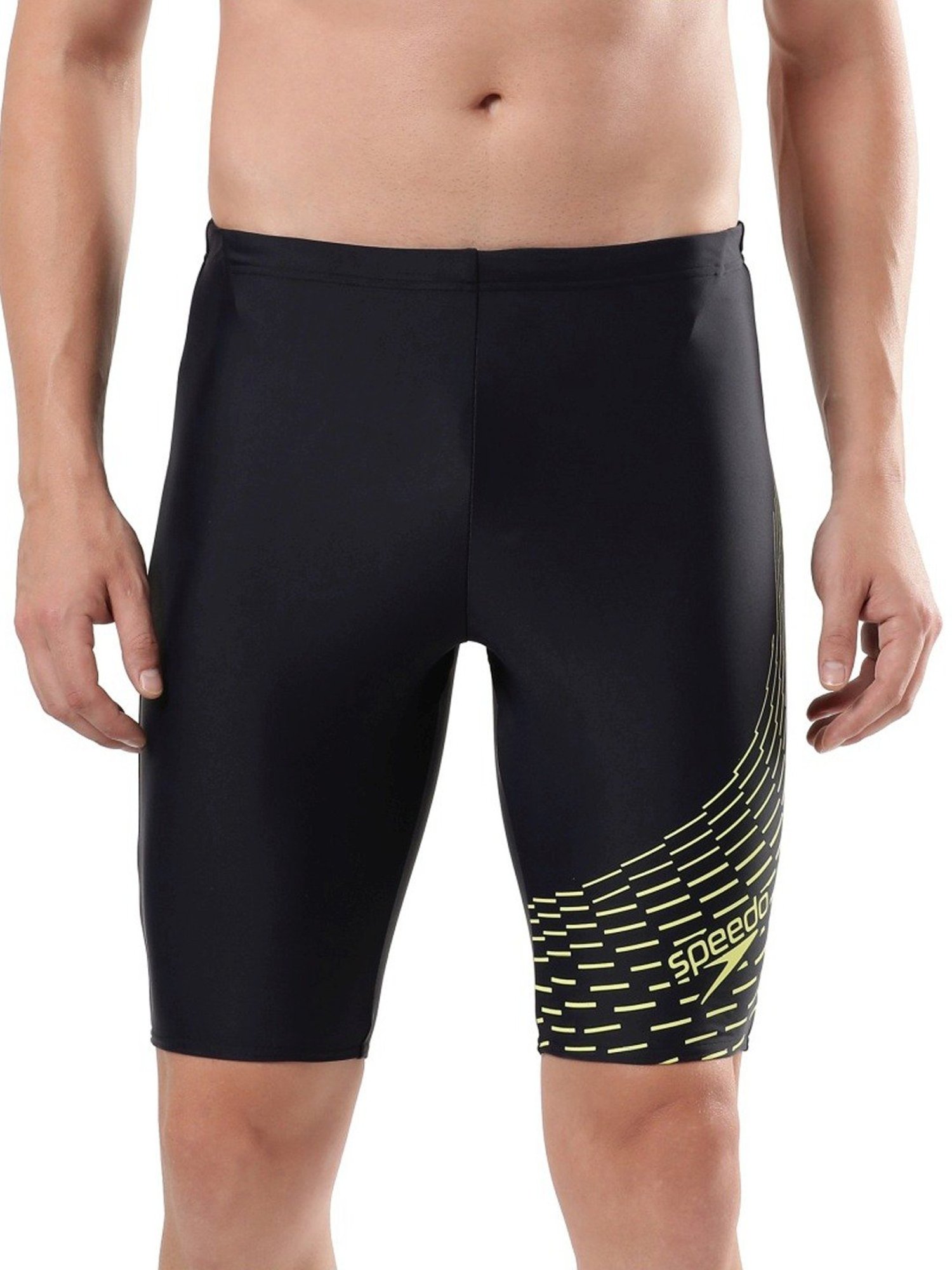 Speedo Dark Blue Regular Fit Printed Swim Shorts